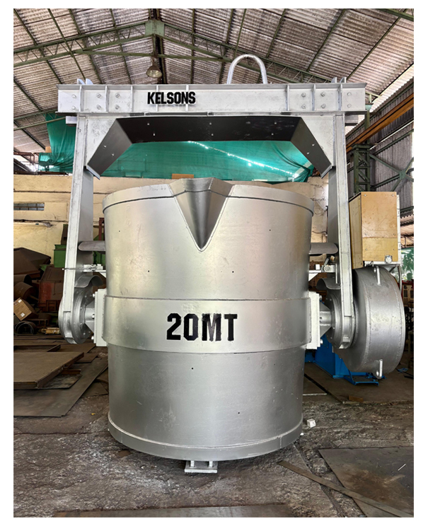Lip Pouring Motorized Ladles